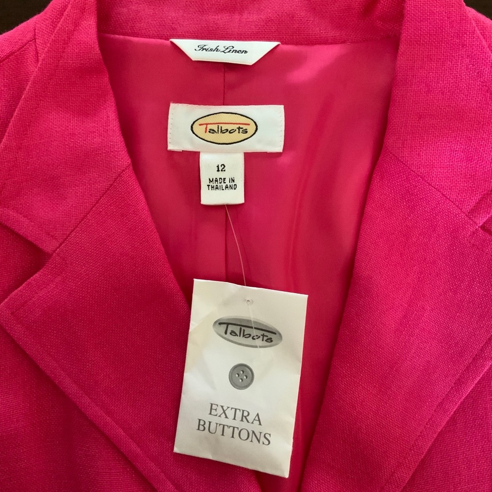 Pink blazer